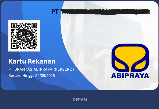 Contoh sertifikat CSMS — Brantas Depan