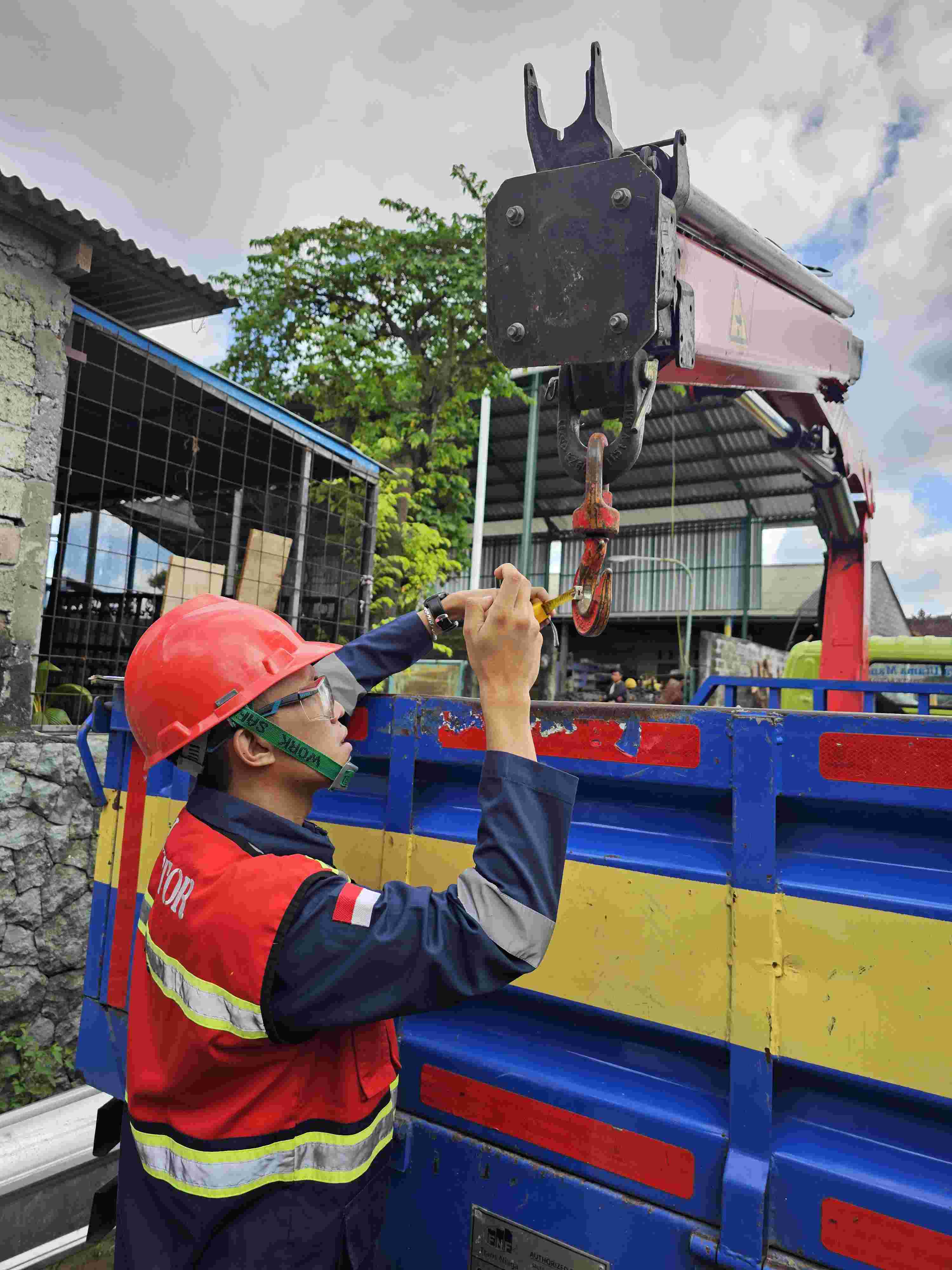 Inspeksi dan riksa uji Dredger (Kapal Keruk) di KAB. BALANGAN — dokumentasi lapangan