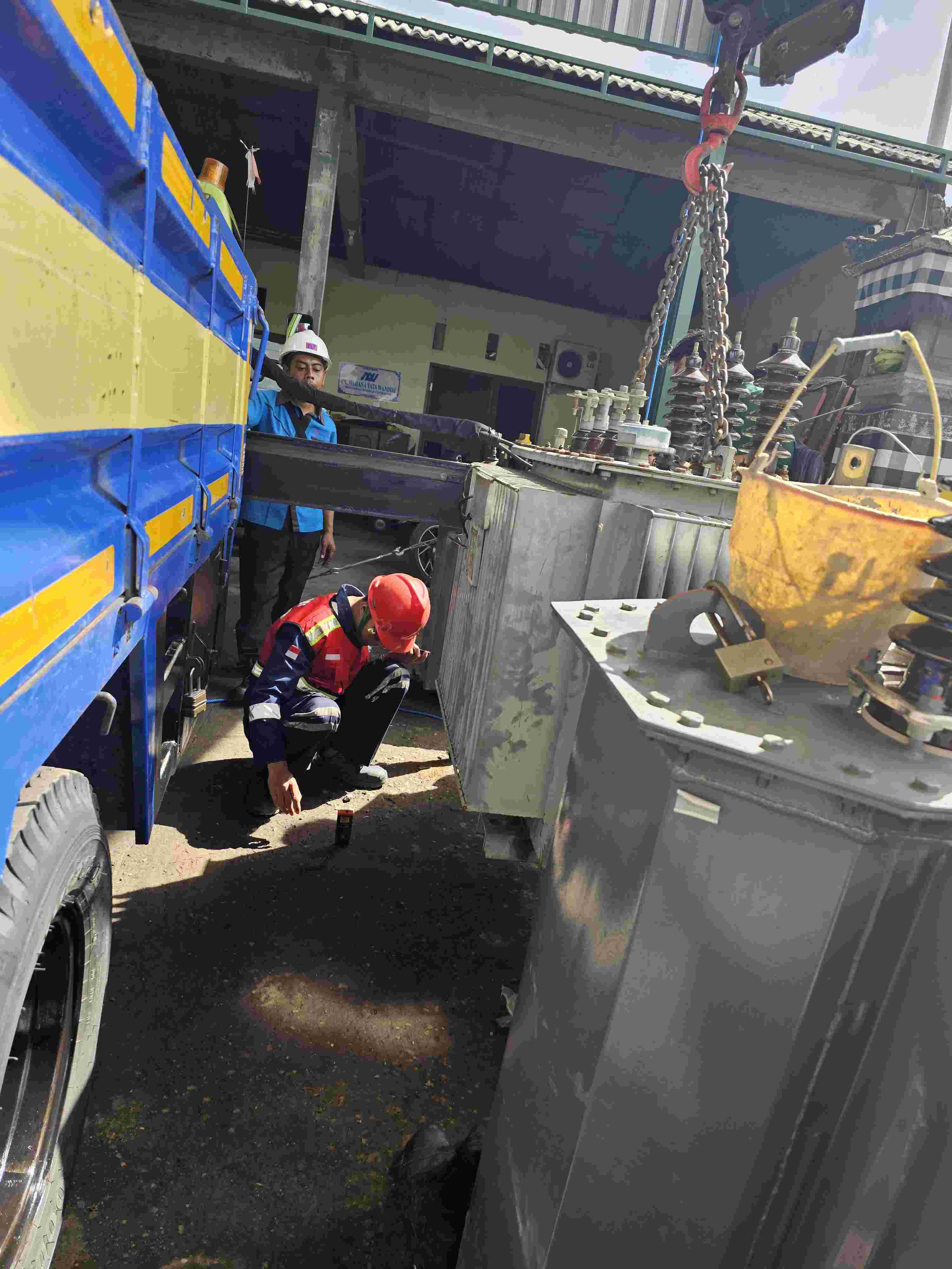 Inspeksi dan riksa uji Dredger (Kapal Keruk) di KAB. BALANGAN — dokumentasi lapangan