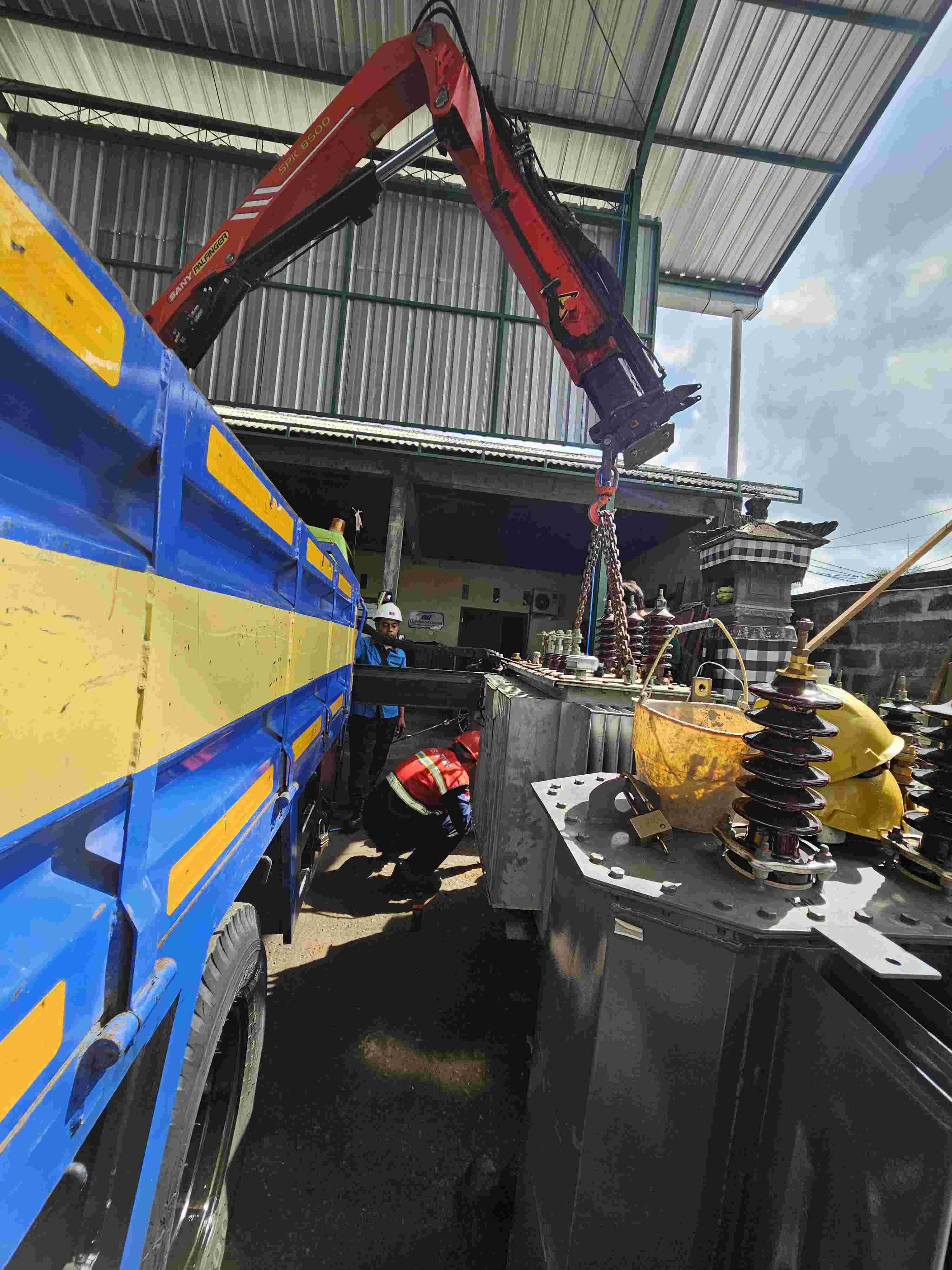 Inspeksi dan riksa uji Dredger (Kapal Keruk) di KAB. BALANGAN — dokumentasi lapangan