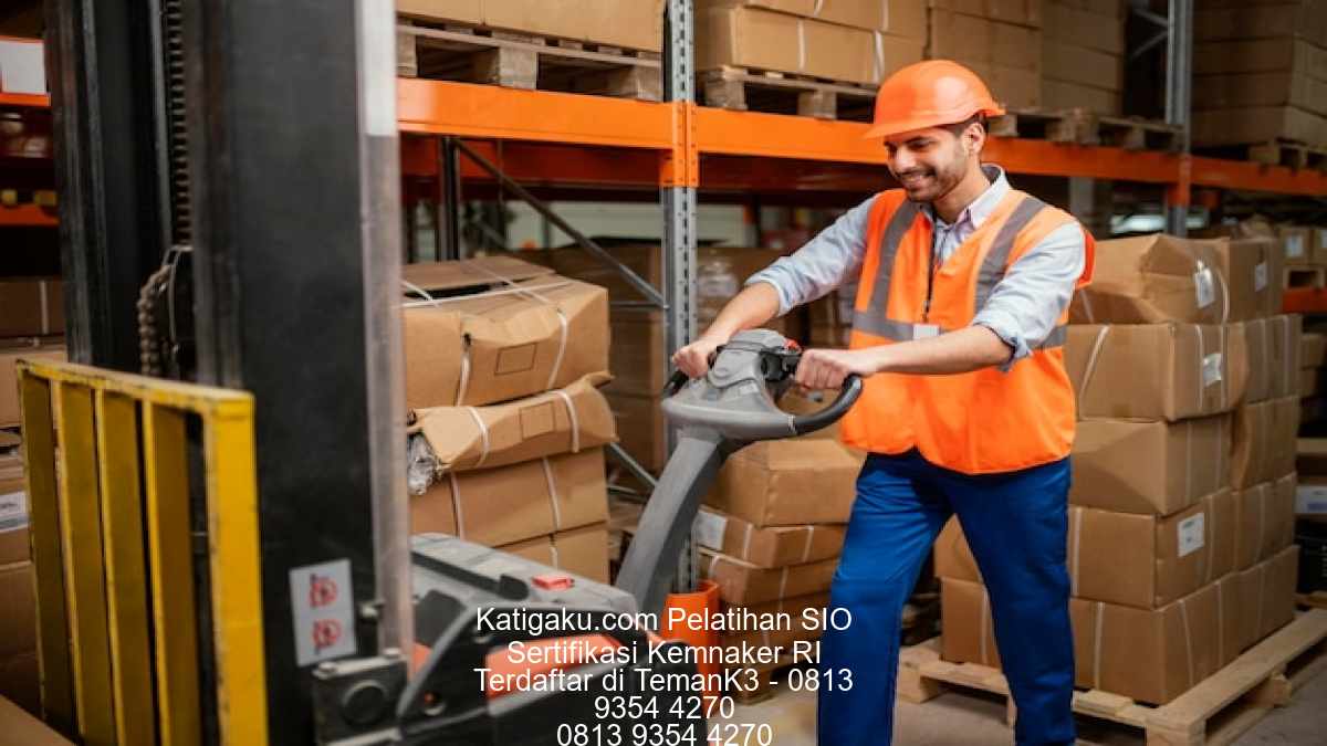 SIO Terbit & Terdaftar Forklift